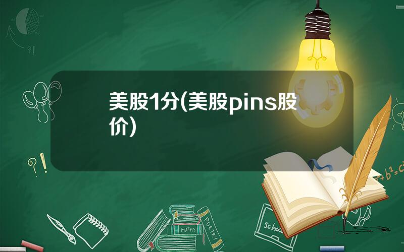 美股1分(美股pins股价)